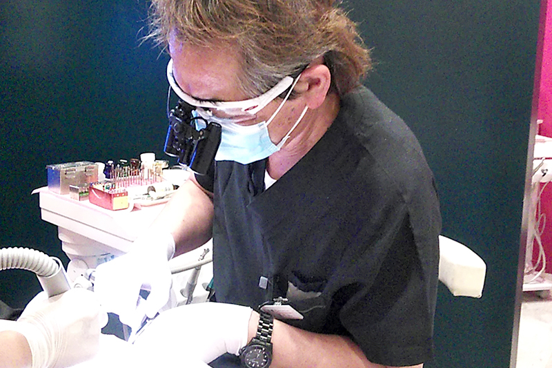 テレスコープ 精密治療で虫歯を完治